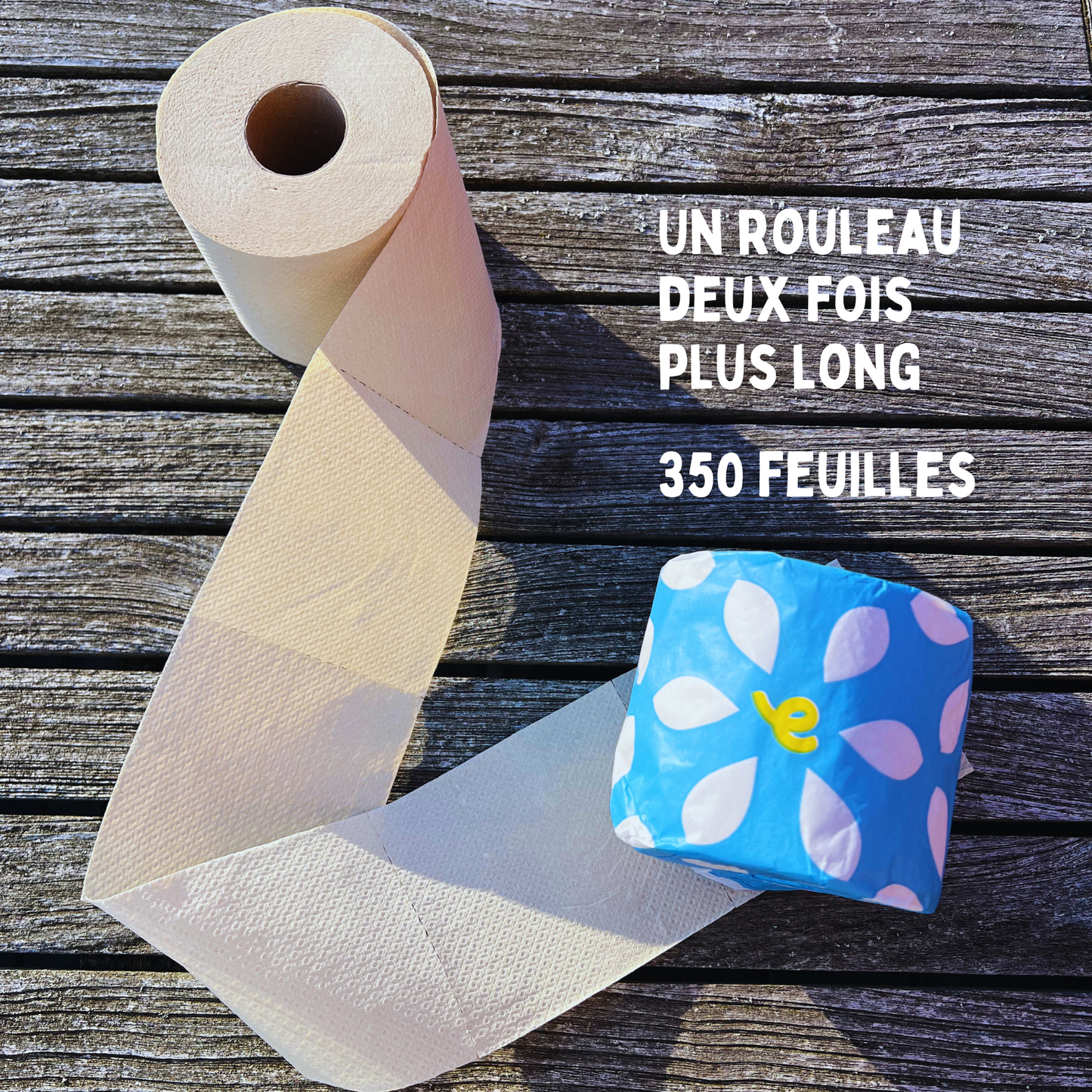 Papier toilette - 24 rouleaux ultra compacts