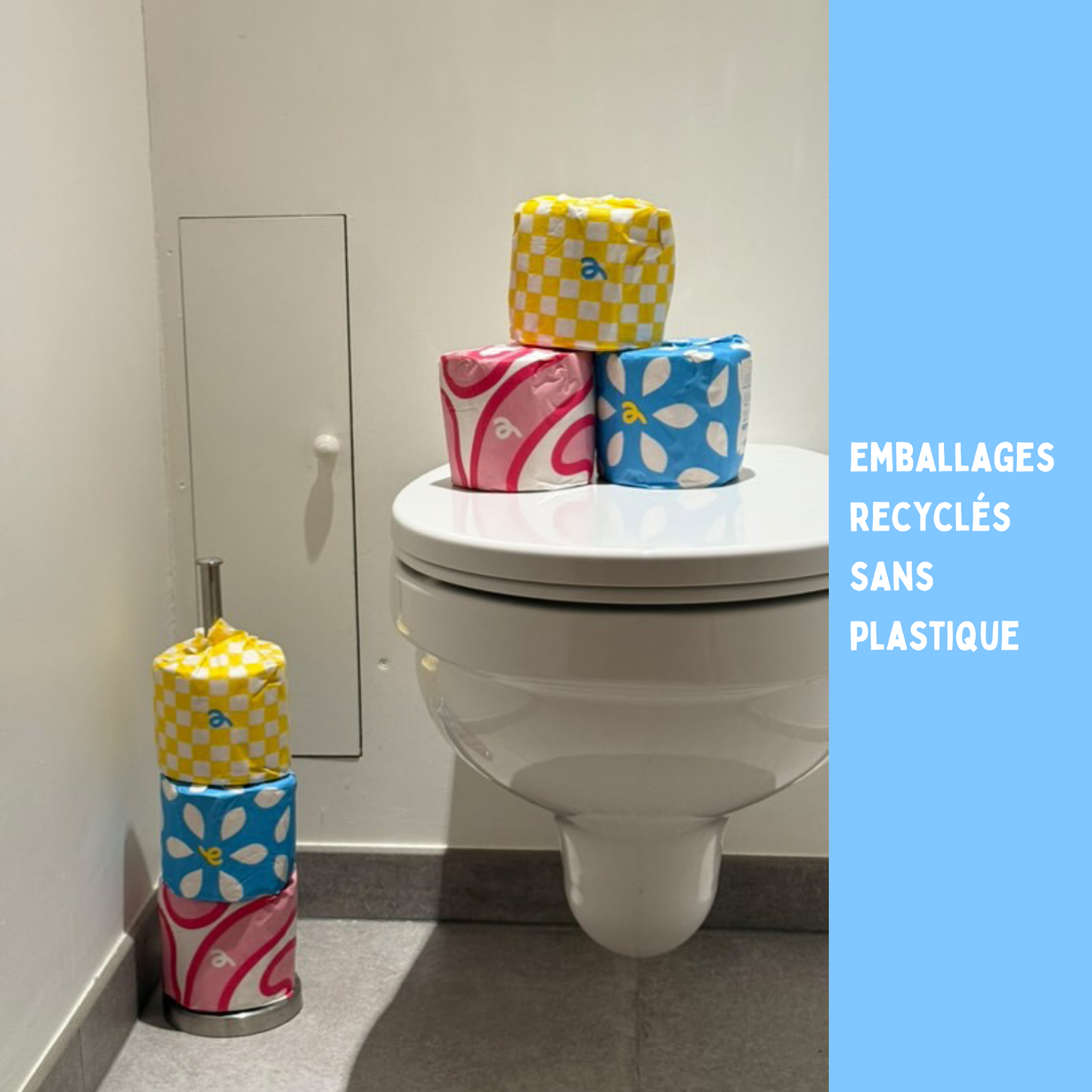 Papier toilette - 24 rouleaux ultra compacts